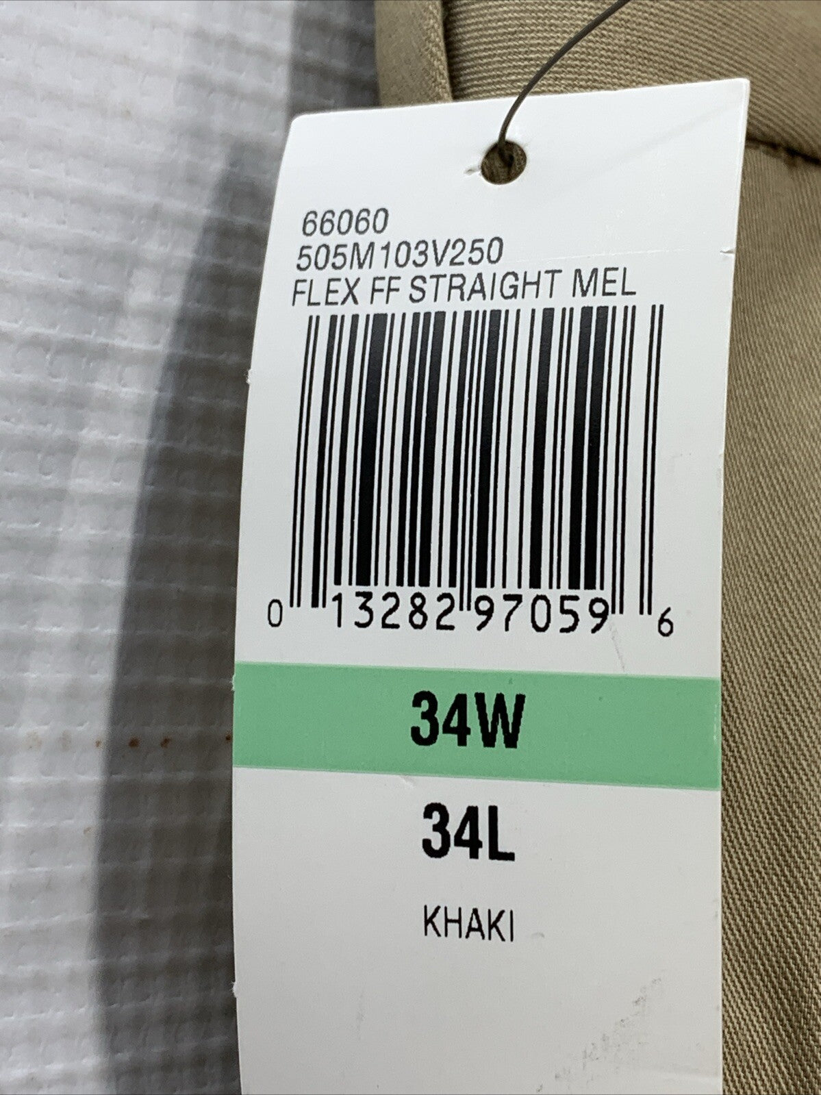Van Heusen® Stretch Flex Straight Fit No-Iron Dress Long Pants 66060 Size 34x34