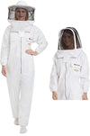 Beekeepers Max Pro White Cotton Suit Including 2 Non Flammable Veils Size 3XL