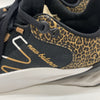 New Balance Women's Fresh Foam Roav V2 Sneaker Black /White/Leopard Print 7.5