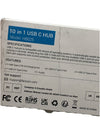 Hyper HyperDrive HB025 Dual 4K HDMI 10-in-1 USB-C Hub for MacBook Pro/Air, iMAC