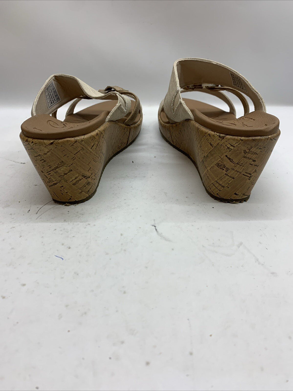 Skechers Women's Beverlee Sail Away Sandals Size 13 Tan Open Toe Slip-on Brown