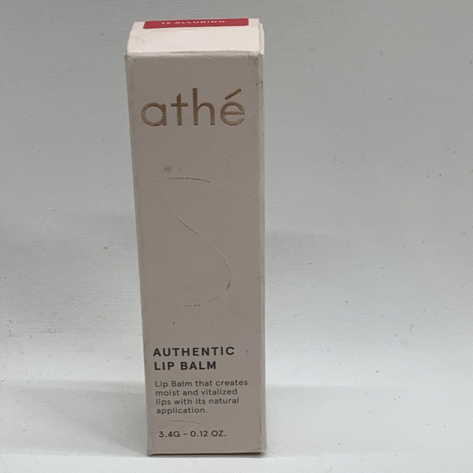 athe Authentic Lip Balm 3.4g Moisturizing Natural Color K-Beauty 12 Alluring