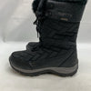 HUMTTO Women's Winter Warm Waterproof Snow Boots Lightweight Non-Slip 8.5 Black