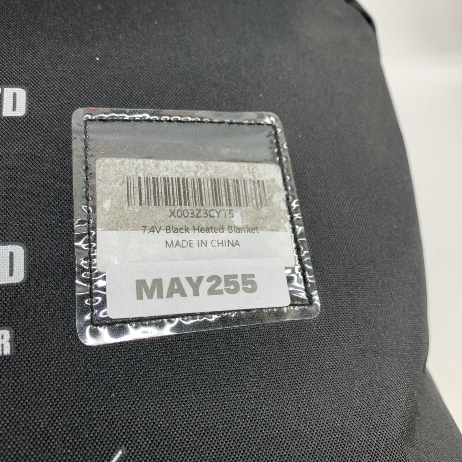 Girasol Cordless Wearable Heated Blanket, Heated Blanket Battery Included Black