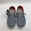 Hey Dude Wendy Chambray Braid Indigo US Womens Size 7 Rounded Toe Slip-on Loafer
