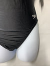 Speedo Women's Swimsuit Size 10/36 Team Black One Piece Prolt Super Pro Solid
