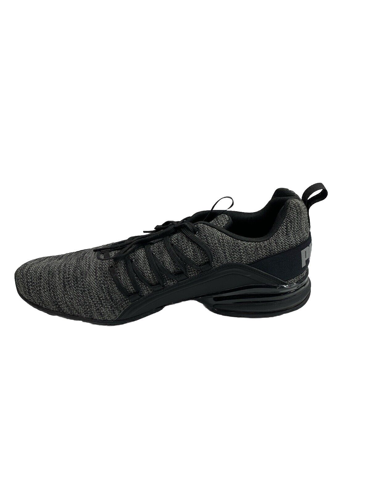 PUMA Men's Axelion Multi Black Castlerock Shoes Size 14 Lace-up Athletic Sneaker