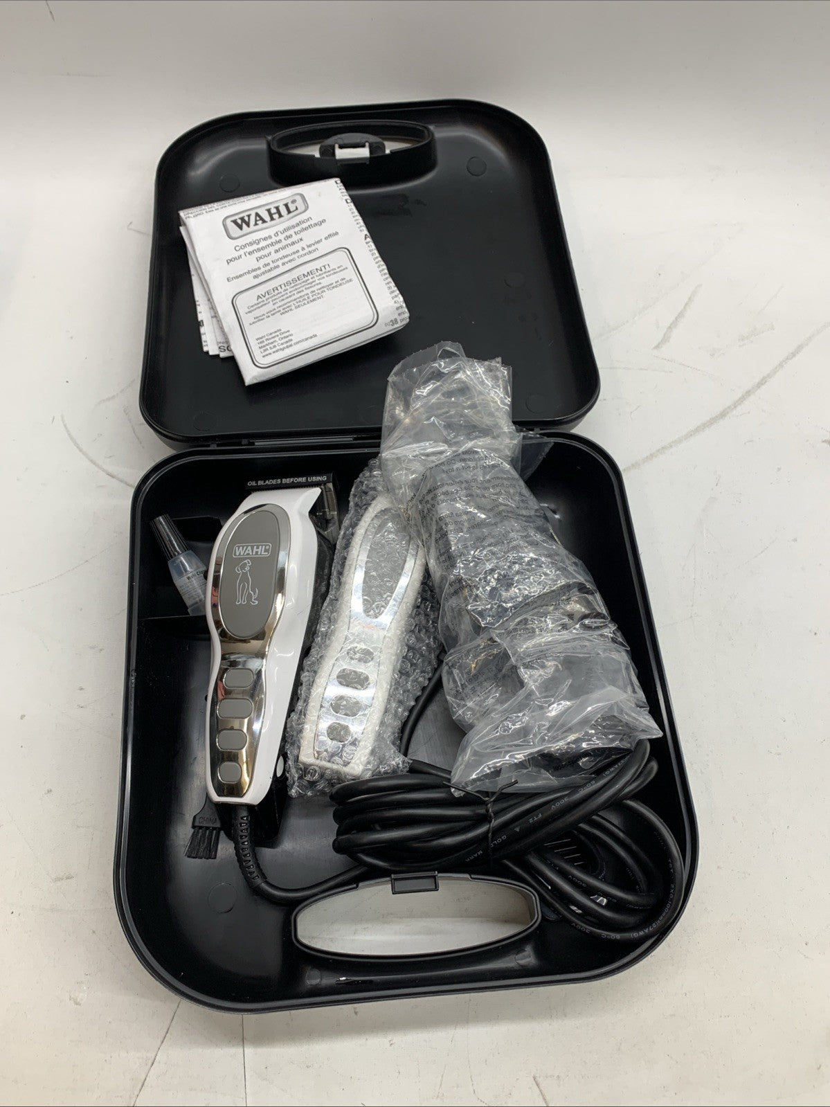 Wahl Pet-Pro Fur Clipper & Trimmer Pet Grooming Combo Kit for Dogs Smooth Cut