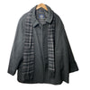 Dockers Men's Weston Wool Blend Coat Long Sleeve Size 2XL with Scarf, Pocket