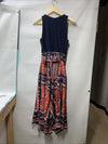 Vince Camuto Women's Hankerchief Hem Dress VC0M1974 Sleeveless Size 10 Flowy