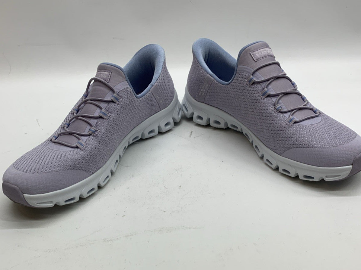 Skechers Women's Glide-Step-Pursuit Hands Free Slip-ins Sneaker Pull-On Lavender