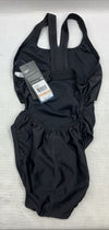 Speedo Women's ProLT Super Pro One Piece Swimsuit Solid Black Size 28 Swimwear
