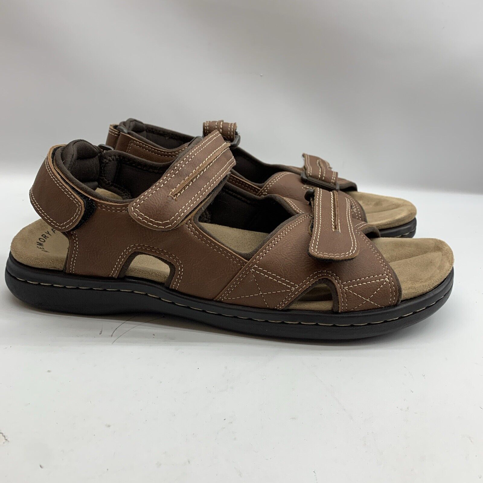 Dockers Mens Newpage Casual Comfort Outdoor Sport Adjustable Sandal Shoe 13 M BR