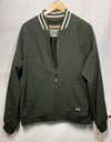 Levi's Men's Softshell Varsity Bomber Jacket Green Large LM3OP700 Long Sleeve