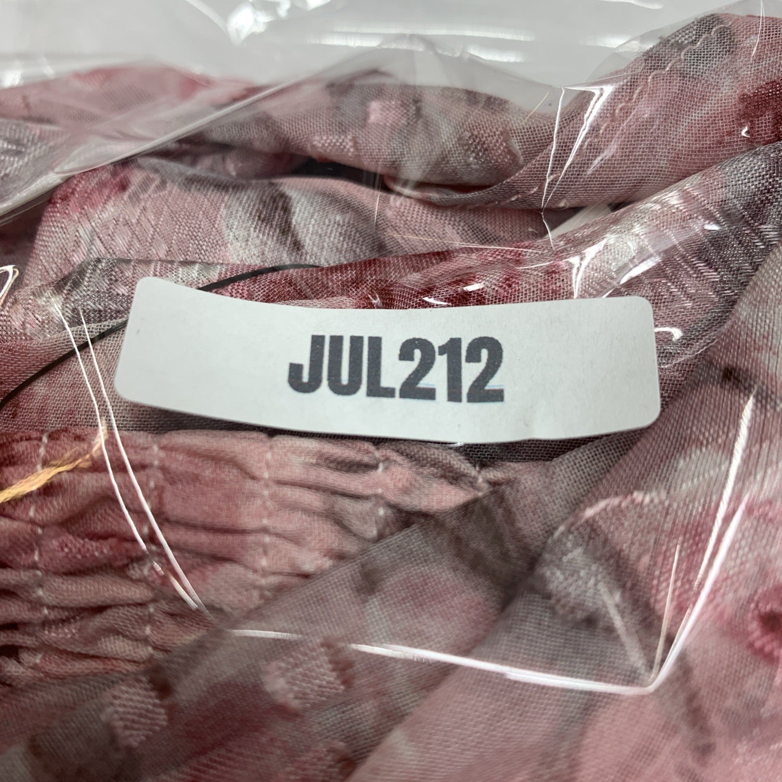 Grace Karin Dress One Shoulder Asymetrical Hem Wedding Guest Size 6 Floral Pink