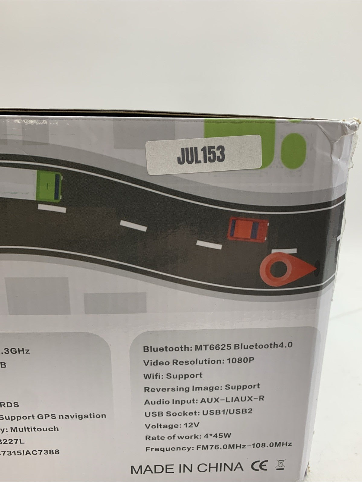 Android Car Multimedia System A3206 Stereo Harness 1080P MT6625 Bluetooth 4.0