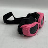 Petrich  Small Dog Goggles Pink Adjustable Head & Chin Straps 100% UV Protection