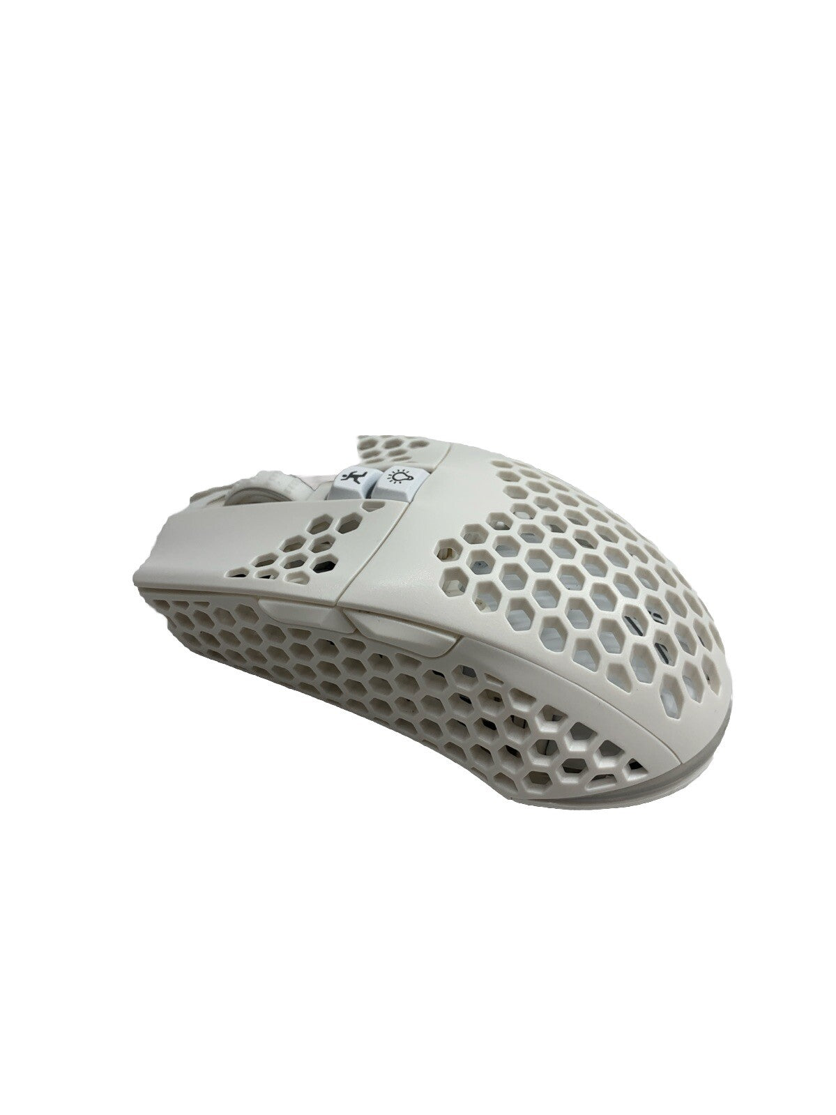 Solakaka Tri-mode Gaming Wireless Mouse SM600 White with RGB Light for Laptop/PC