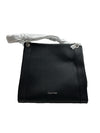 Calvin Klein Garnet Reyna Novelty Triple Compartment Shoulder Bag Black H1JADDY2