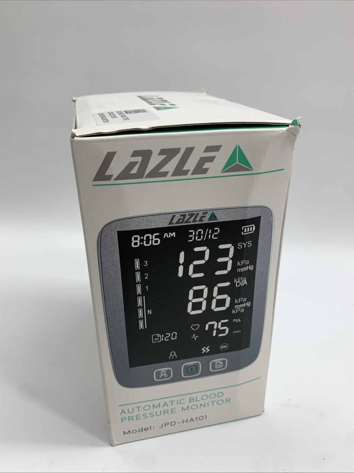 LAZLE Blood Pressure Monitor Automatic Upper Arm Accurate Adjustable JPD-HA101