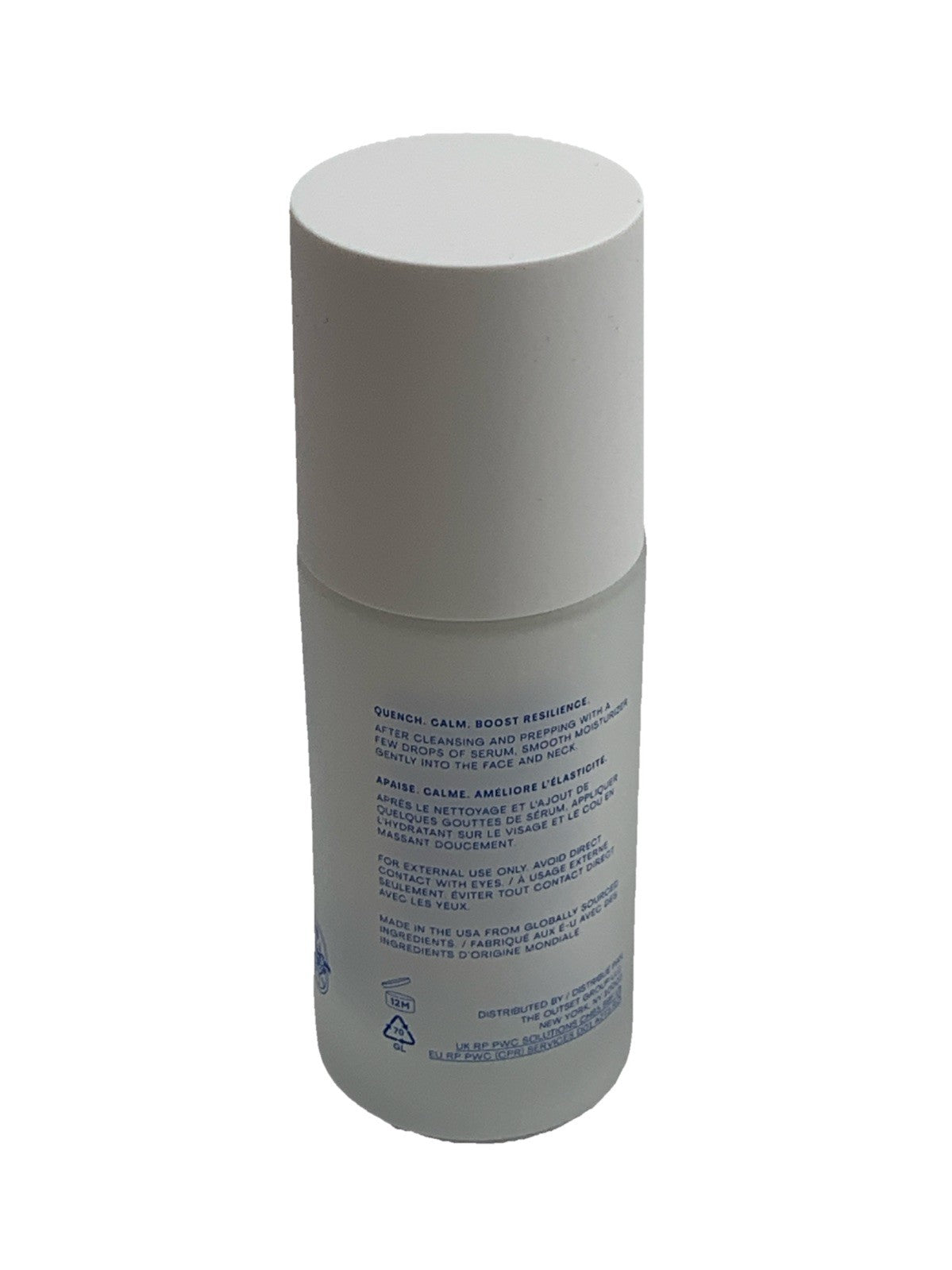 The Outset Nourishing Squalane Daily Moisturizer Gentle Fragrance Free 1.7 fl oz