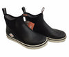 SHOWAVE Men's Deck Boots Chelsea Waterproof Rubber Rain Snow Working  Boot Size8