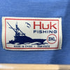 Huk Men’s Large Kona Solid Short Sleeve Button Up Performance Shirt - Size 3XL