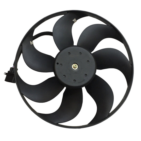 6X0959455F 345mm Large Radiator Cooling Fan For VW Golf Jetta Audi 250/60W