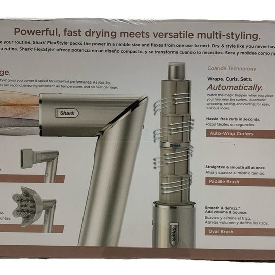 Shark FlexStyle Air Styling & Drying System Lightweight Curl Volumize Smooth Dry