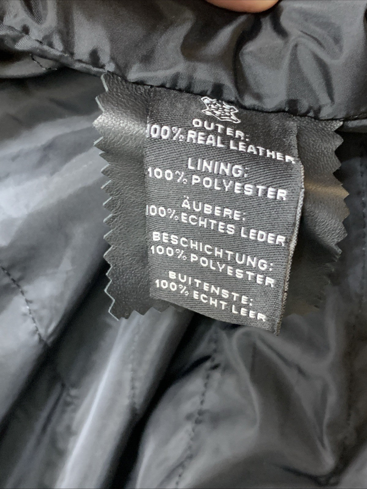 Decrum Leather Coat Women Real Lambskin Stylish Leather Coat Size Long Sleeve