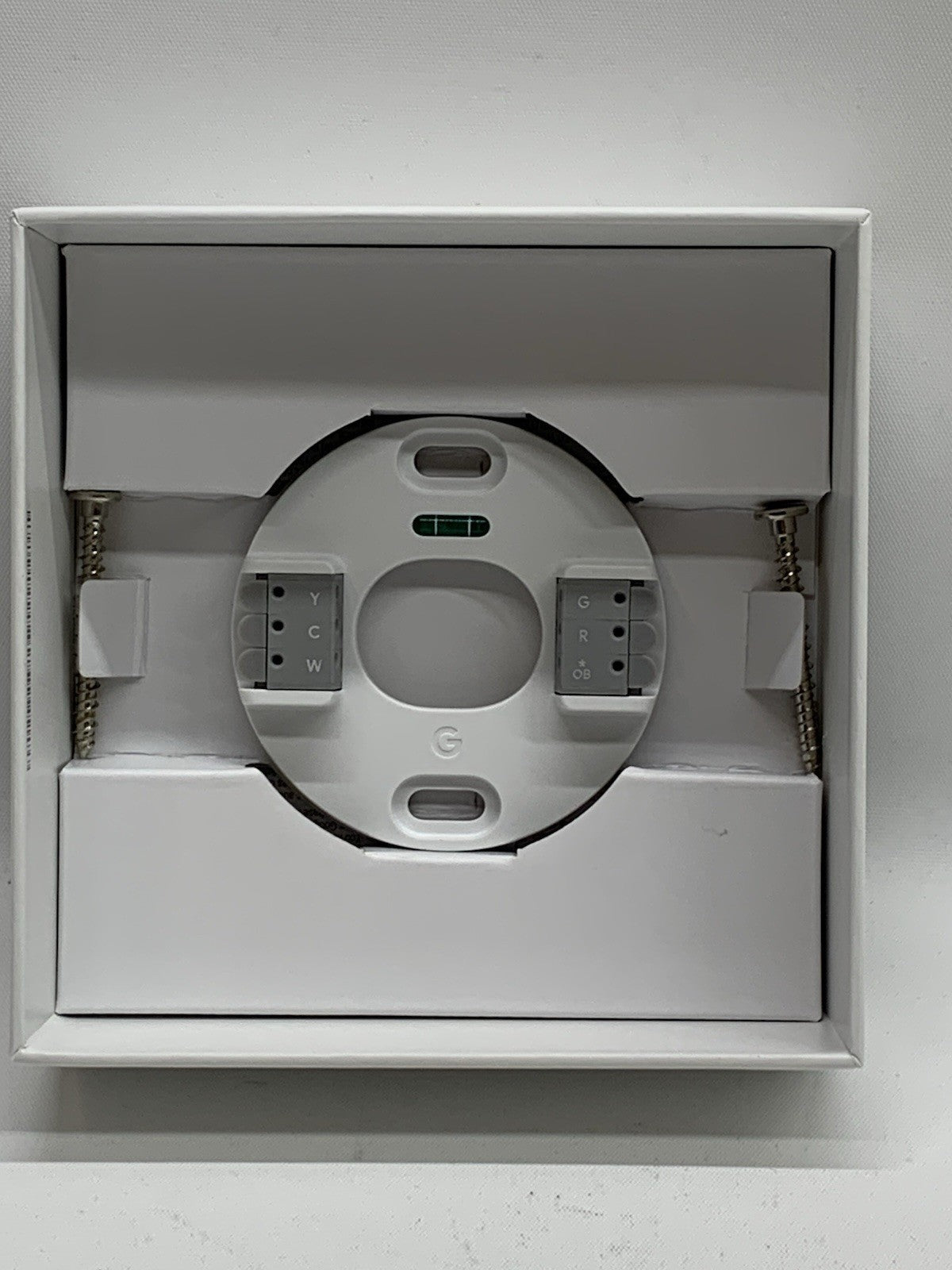 Google Nest Thermostat Smart Programmable Wi-Fi Thermostat Round for Home - Snow