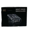 Bullishman Night Vision Goggles - 4K Night Vision Binoculars, 10X Digital Zoom