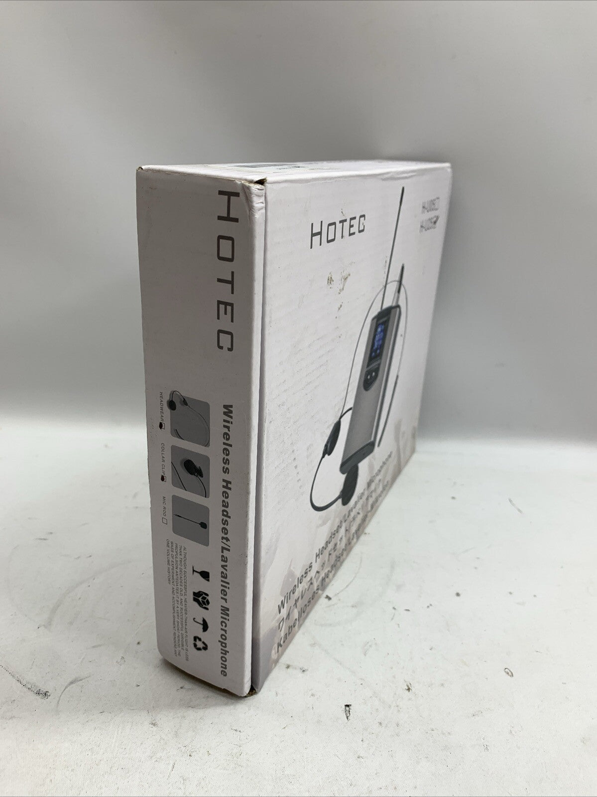 Hotec UHF YM-2 Wireless Headset Lavalier Microphone H-U25 for Live Performances