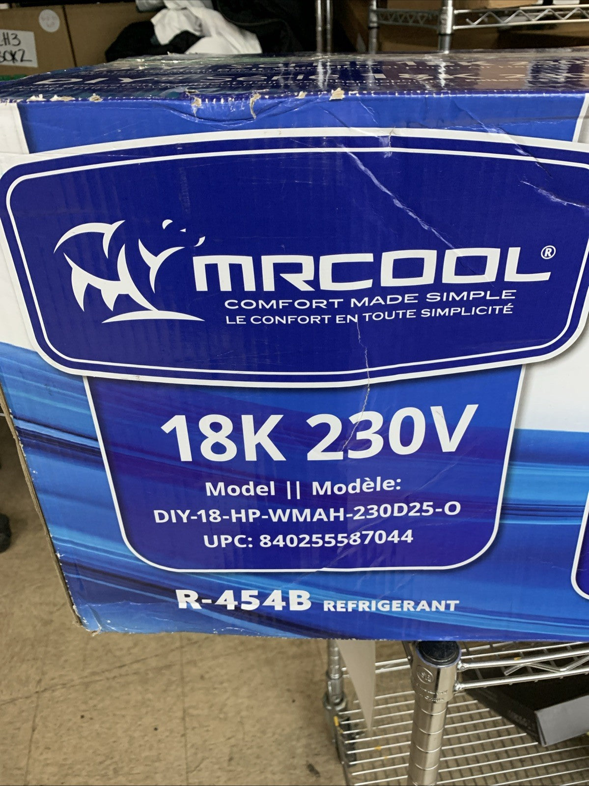 MrCool 18K 5th Generation Mini-Split Air Handler 230V DIY-18-HP-WMAH-230D25-O