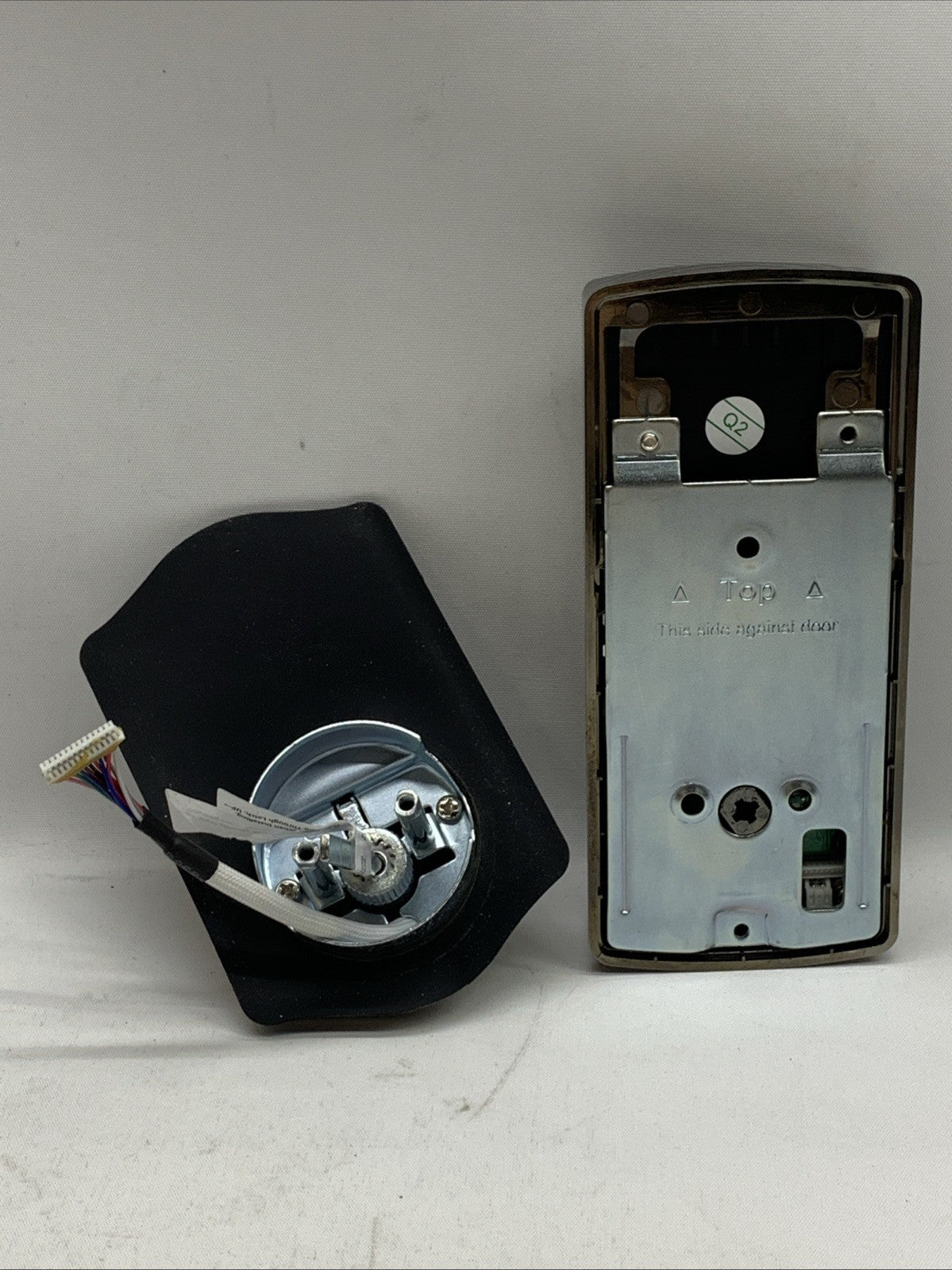 Honeywell Electronic Deadbolt Door Lock with Keypad in Antique Brass, 8712109