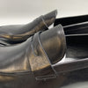 GIFENNSE Men's Dress Shoes Slip-On Loafers Formal Leather Shoes Size 13 Black