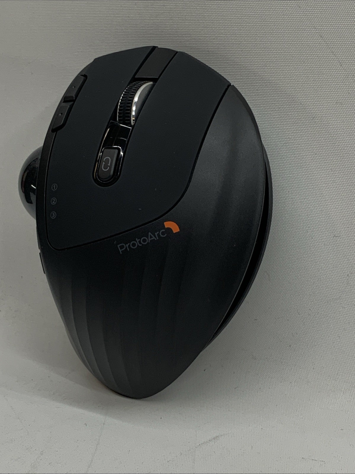 ProtoArc EM01 NL Ergonomic Bluetooth Wireless Trackball Mouse Rollerball Thumb