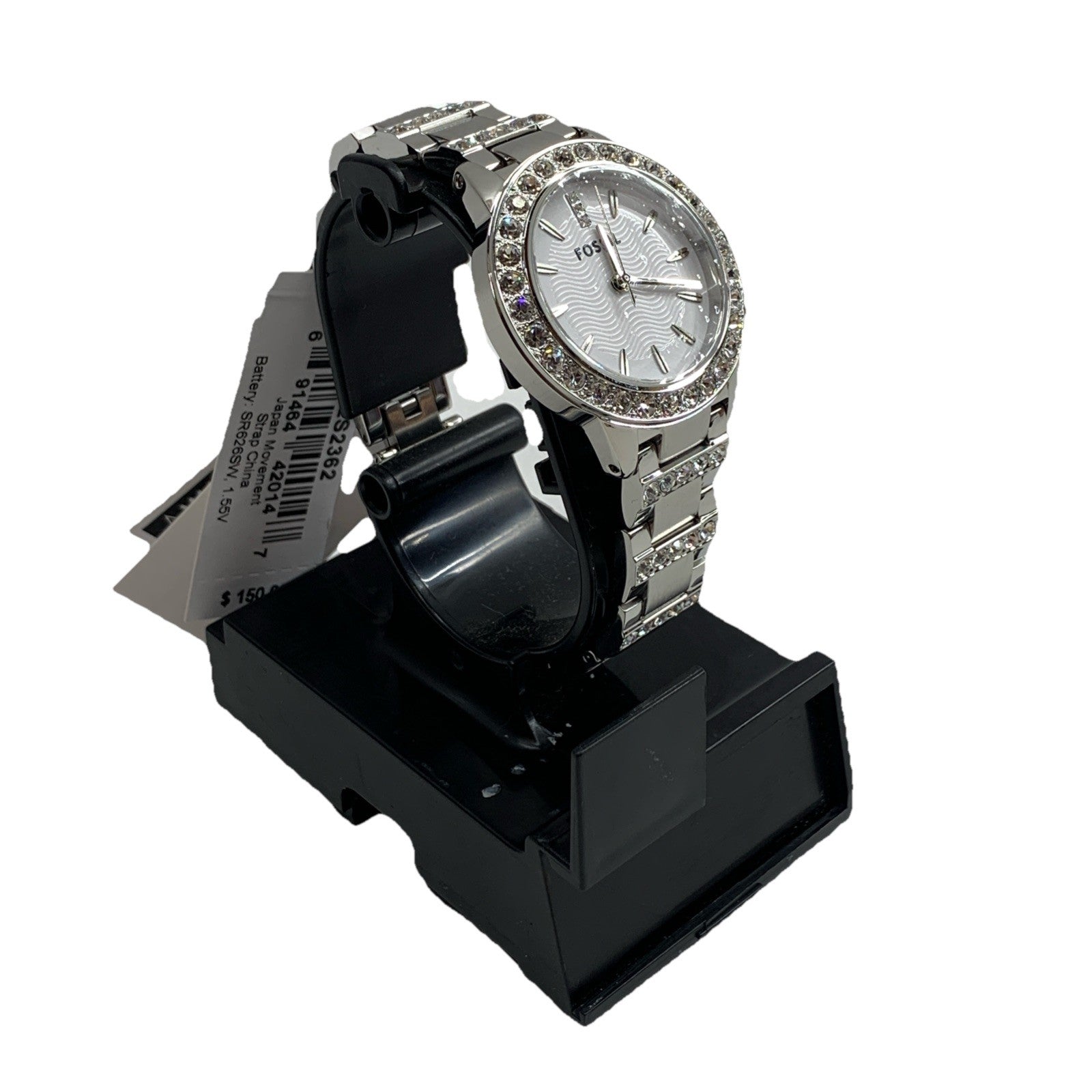 Fossil Women's Jesse Quartz Stainless Steel Three-Hand Watch with Box ES2362