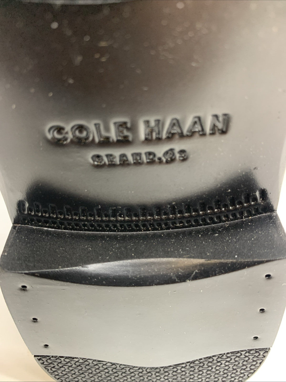 Cole Haan Men's Go-To Classic Plain Toe Oxford Size 9M Black Lace-up C30627