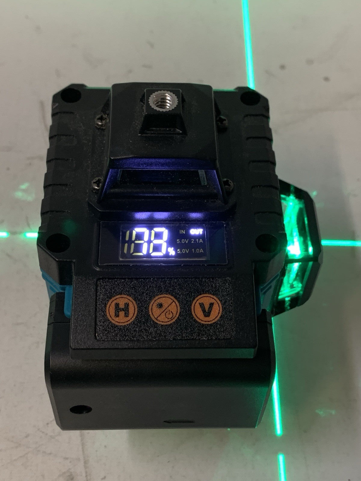 Maxlight Laser Level Meter 3d TDY-SX-A 12-16 Lines Green Light Leveling & Alignm