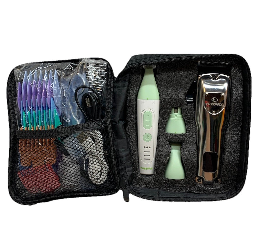Dog Grooming Kit Dog Clippers for Grooming for Thick Heavy Coats Professional