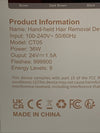 Ice-cool Handheld IPL Hair Removal Device for Nearly Painless & Long-Lasting