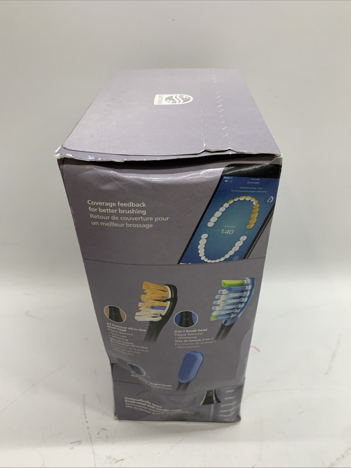 Philips Sonicare DiamondClean Smart 9500 Electric Toothbrush, Grey DiamondClean
