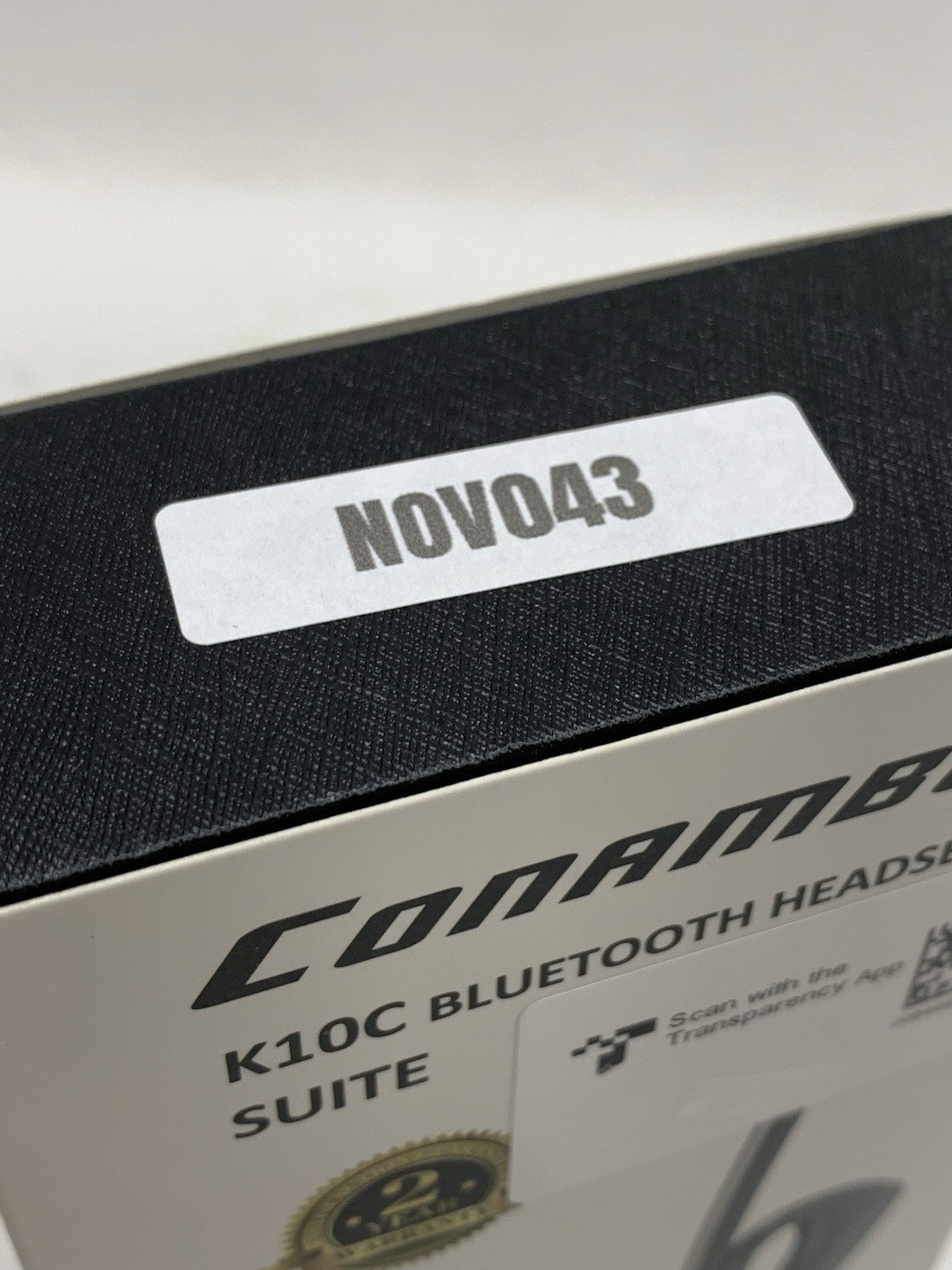 Conambo K10C Bluetooth Headset Suite CVC 8.0 Dual Mic Noise Cancelling Wireless
