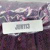 GRACE KARIN 2024 Women's Two Piece Sequin Dress with Jacket Size 12, Purple