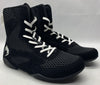 Venum Contender Men’s 8 High Top Boxing/MMA Shoes Black/White Mid-cut Lace-up