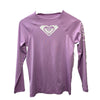Roxy Girl Long Sleeve 2 Piece Rash Guard Tankini Swimsuit Set Long Sleeve 16/2XL