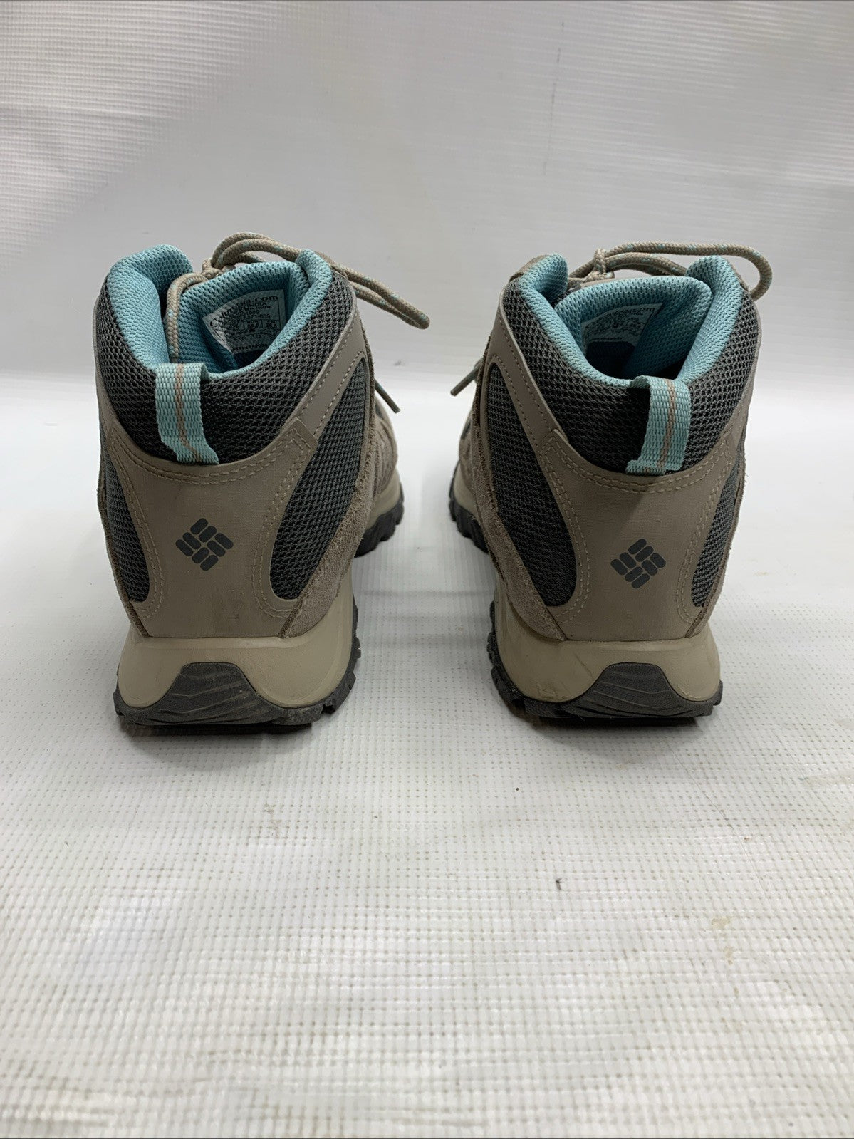 Columbia Crestwood Mid WP Waterproof Womens Hiking Boots Size 8.5 US Dark Grey