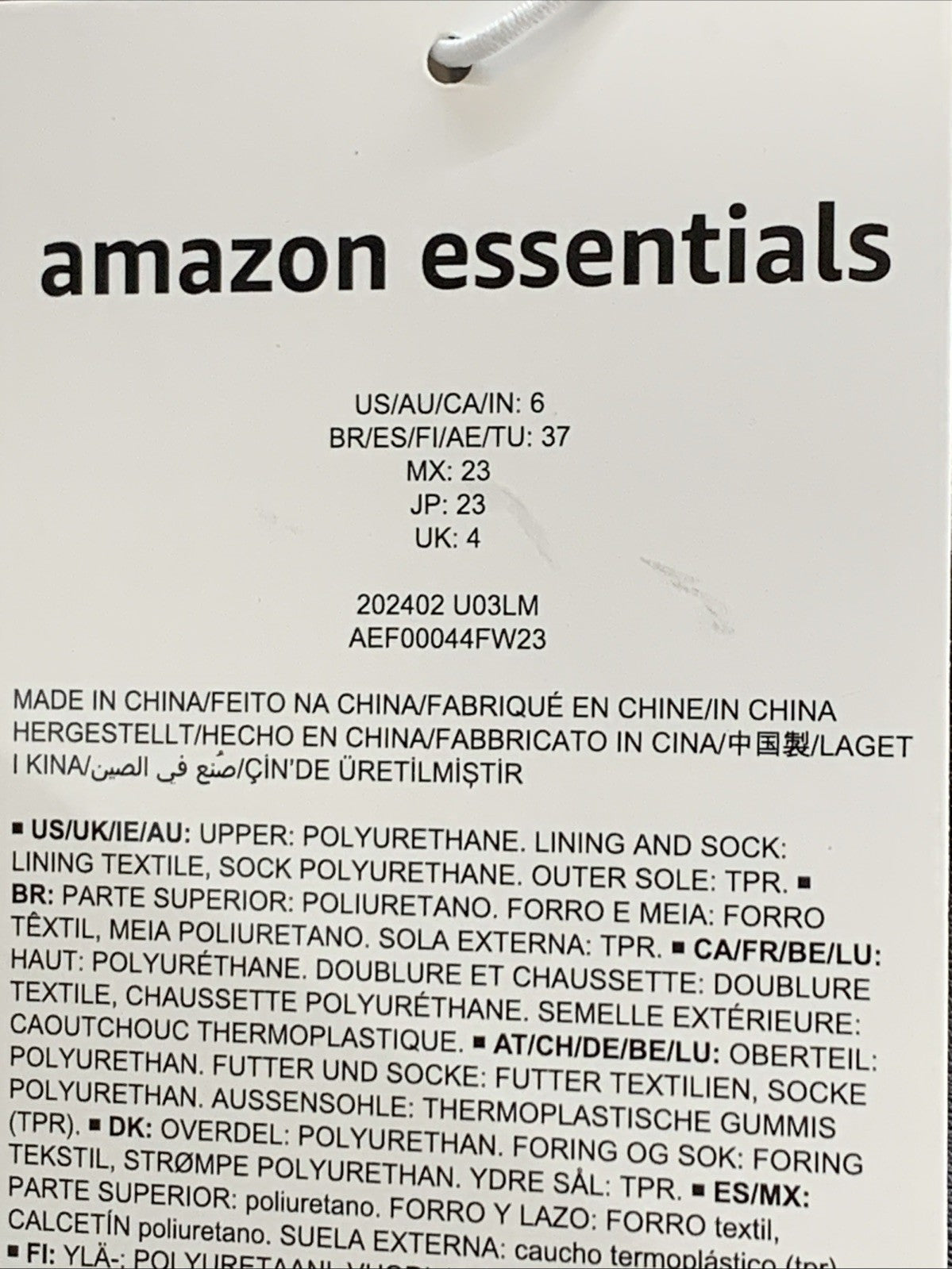Amazon Essentials Women’s Riding Boots Size 6 Knee High Black Modern Round Toe