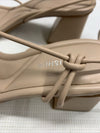Marc Fisher Women's Meggiane Heeled Sandal Size 8M Lite Latte 110 Buckle Closure